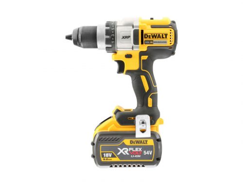 DEWALT Akkus fúrócsavarozó 18 V szénkefe nélküli (2 x 6 Ah + töltő) DCD991T2