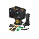 DEWALT Akkus forgólézer 18 V (zöld) (1 x 2,0 Ah akku + töltő + TSTAK) DCE080D1GS