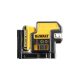 DEWALT Akkus keresztvonalas lézer szett 18 V (zöld) (1 x 2,0 Ah akku + töltő) DCE0822D1G