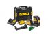 DEWALT Akkus keresztvonalas lézer 12-18 V (zöld) (1 x 2,0 Ah akku + töltő) DCE088D1G18