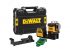 DEWALT Akkus keresztvonalas lézer 12 V (zöld) (Akku + töltő nélkül) DCE089NG18