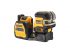 DEWALT Akkus pont- és vonallézer 12-18 V (zöld) (1 x 2,0 Ah akku + töltő) DCE822D1G18