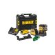 DEWALT Akkus pont- és vonallézer 12-18 V (zöld) (1 x 2,0 Ah akku + töltő) DCE825D1G18