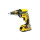 DEWALT Akkus gipszkarton csavarbehajtó + tár 18 V szénkefe nélküli (2 x 5,0 Ah+töltő+TSTAK) DCF62