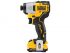 DEWALT Akkus ütvecsavarozó 12 V szénkefe nélküli (2 x 2 Ah + töltő) DCF801D2