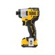 DEWALT Akkus ütvecsavarozó 12 V szénkefe nélküli (2 x 2 Ah + töltő) DCF801D2