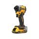 DEWALT Akkus ütvecsavarozó 18 V szénkefe nélküli (2 x 2 Ah + töltő + TSTAK) DCF850D2T