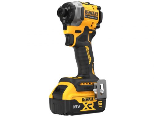 DEWALT Akkus ütvecsavarozó 18 V szénkefe nélküli (2 x 5 Ah + töltő + TSTAK) DCF850P2T