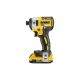 DEWALT Akkus ütvecsavarozó 18 V szénkefe nélküli (2 x 2 Ah + töltő) DCF887D2