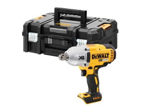 DEWALT Akkus ütvecsavarozó 18 V szénkefe nélküli (akku + töltő nélkül, TSTAK) DCF897NT