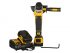 DEWALT Akkus sarokcsiszoló 125 mm 18 V szénkefe nélküli 125 mm (2 x 5,0 Ah akku + töltő) DCG405P2