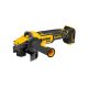 DEWALT Akkus sarokcsiszoló 125 mm 18 V (akku + töltő nélkül, TSTAK) DCG409NT