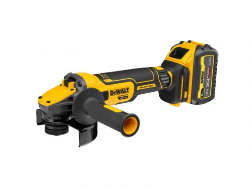 DEWALT Akkus sarokcsiszoló 125 mm 18 V (1 x 6,0 Ah akku + töltő) DCG409T1