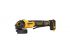 DEWALT Akkus sarokcsiszoló 125 mm 18 V (akku + töltő nélkül) DCG416VSN