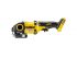 DEWALT Akkus sarokcsiszoló 125 mm 54 V szénkefe nélküli (Akku + töltő nélkül) DCG418N