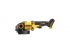 DEWALT Akkus sarokcsiszoló 180 mm 18 V szénkefe nélküli (akku + töltő nélkül) DCG440N