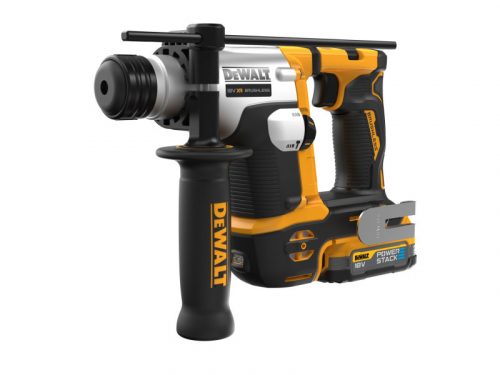 DEWALT Akkus fúrókalapács 18 V szénkefe nélküli (2 x 1,7 Ah + töltő + koffer)