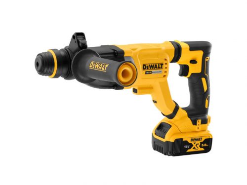 DEWALT Akkus fúrókalapács 18 V szénkefe nélküli  (1 x 5 Ah + töltő)