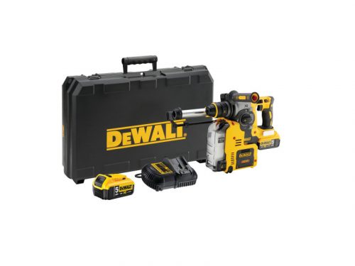 DEWALT Akkus fúrókalapács 18 V szénkefe nélküli (2 x 5 Ah + töltő) DCH275P2