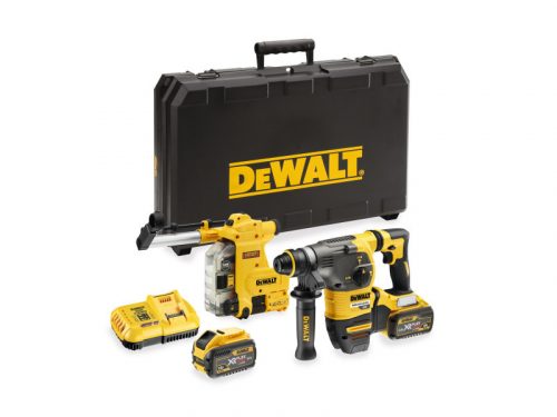 DEWALT Akkus fúrókalapács 18 V szénkefe nélküli (2 x 9 Ah + töltő)