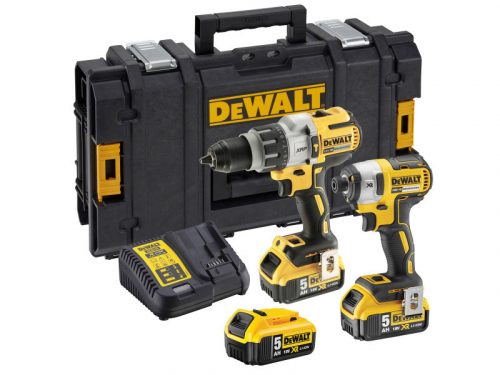 DEWALT Akkus kombó szett 18 V szénkefe nélküli DCK276P3