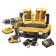 DEWALT Akkus fúrócsavarozó szett 18 V (2 x 2 Ah + töltő + TSTAK) DCK796D2T