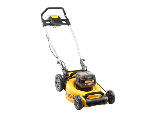 DEWALT Akkus fűnyíró 2 x 18 V (2 x 5,0 Ah akku + töltő) DCMW564P2