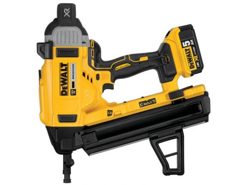 DEWALT Akkus beton szögbelövő 18 V (2 x 5 Ah + töltő) DCN890P2