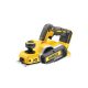 DEWALT Akkus gyalugép 18 V szénkefe nélküli (akku + töltő nélkül, TSTAK) DCP580NT