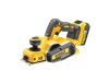 DEWALT Akkus gyalugép 18 V szénkefe nélküli (2 x 5 Ah + töltő) DCP580P2