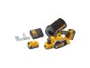 DEWALT Akkus gyalugép 18 V szénkefe nélküli (2 x 5 Ah + töltő) DCP580P2