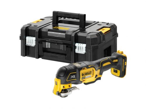 DEWALT Akkus multifunkciós gép 18 V szénkefe nélküli (akku + töltő nélkül, TSTAK) DCS356NT