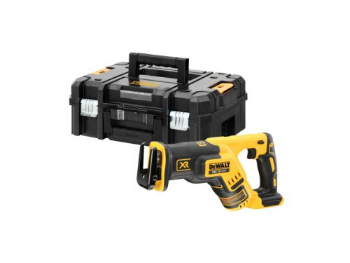 DEWALT Akkus szablyafűrész 18 V szénkefe nélküli (akku + töltő nélkül, koffer) DCS367NT