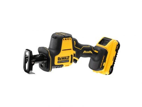 DEWALT Akkus szablyafűrész 18 V szénkefe nélküli (2 x 4,0 Ah akku + töltő) DCS369M2