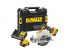 DEWALT Akkus körfűrész 18 V szénkefe nélküli (2 x 5 Ah + töltő) DCS512P2