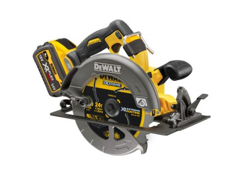 DEWALT Akkus körfűrész 18 V szénkefe nélküli (2 x 9 Ah + töltő) DCS578X2