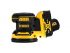 DEWALT Akkus excenter csiszoló 18 V szénkefe nélküli (2 x 5,0 Ah akku + töltő) DCW210P2