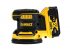 DEWALT Akkus excenter csiszoló 18 V szénkefe nélküli (2 x 5,0 Ah akku + töltő) DCW210P2