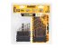 DEWALT Black & Gold Fémfúrószár készlet 23 részes