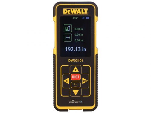 DEWALT Lézeres távolságmérő 0-80 m 2 x AAA DW03101