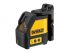 DEWALT Keresztvonalas lézer 3 x AA (piros) DW088K