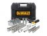 DEWALT Dugókulcs készlet 84 részes rövid/hosszú, metrikus/colos 1/4" + 3/8"