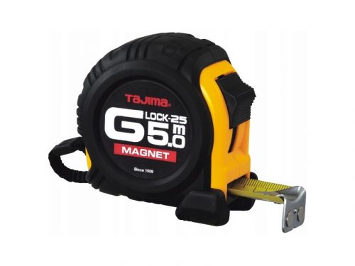 TAJIMA G-Lock Mágneses mérőszalag 5 m x 25 mm