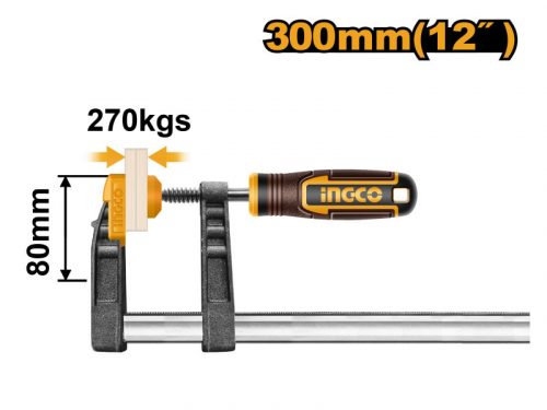 INGCO Gyorscsavarszorító 300 x 80 mm