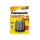 PANASONIC AAA/mikro tartós alkáli elem 1,5V 6db/cs