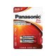 PANASONIC AAA/mikro szuper tartós alkáli elem 1,5 V (2 db)