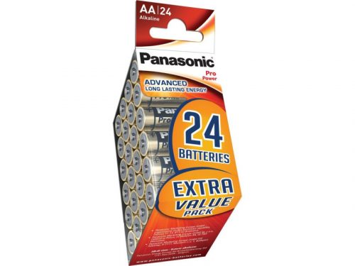 PANASONIC AA/ceruza szuper tartós alkáli elem 1,5 V (24 db)