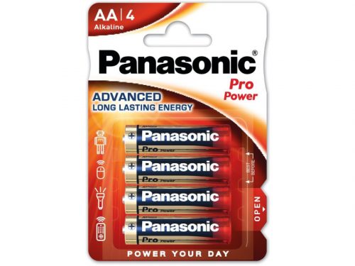 PANASONIC AA/ceruza szuper tartós alkáli elem 1,5 V (4 db)