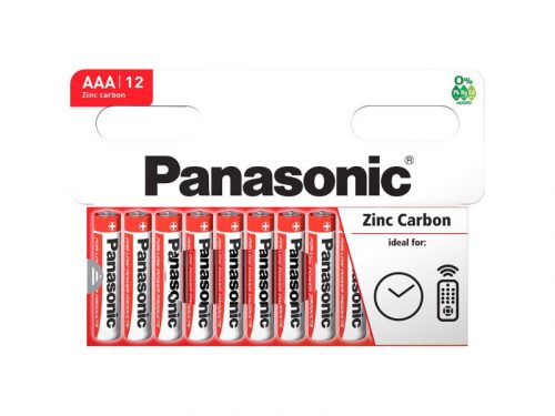 PANASONIC AAA/mikro cink-mangán tartós elem 1,5 V (12 db)