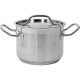 YATO GASTRO Fazék fedővel 2,4 liter 160 x 120 mm inox